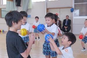 2025年6月23日（月）三遠フェニックス　バスケットボール交流会（年長）の写真2